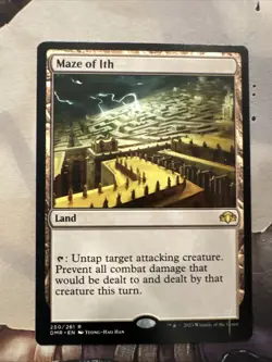 Maze of Ith NM Dominaria Remastered 250/261 MTG Regular - Image 1