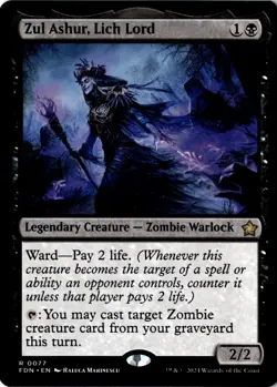 NM - Zul Ashur, Lich Lord R Foundations 77 - Image 1