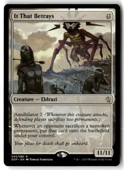 MTG - It That Betrays 43 Regular NM Duel Decks: Zendikar vs. Eldrazi - Image 1