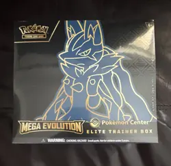 Pokemon TCG Mega Evolution Pokemon Center ETB Lucario SEALED See description - Image 1