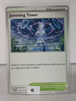 Jamming Tower - Twilight Masquerade - 153/167 - singles - Pokemon TCG - Uncommon - Image 2