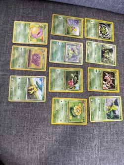 Pokemon Cards Lot of Grass Type - Image 1