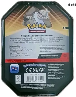 Pokemon NEW Slaking Triple Whammy Collector Tin(NO RESERVE) - Image 2