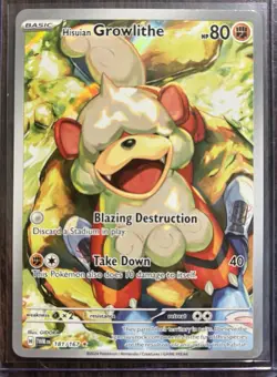 Pokemon TCG - Perrin SIR 220 and Growlithe IR 181 - Twilight Masquerade - NM! - Image 4