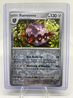 Forretress 140/182 Reverse Holo Pokemon TCG Destined Rivals NM Condition - Image 1