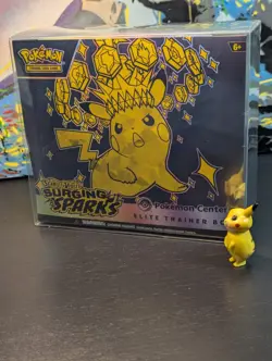 Pokemon ⚡ Surging Sparks Elite Trainer Box ETB Pokemon Center Exclusive SEALED ✨ - Image 1