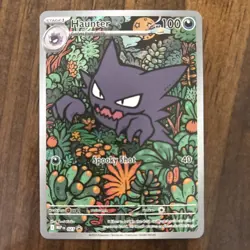2025 Near Mint Pokemon Haunter 027 MEP EN Mega Gengar ex Deck English - Image 1
