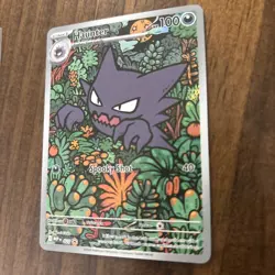 2025 Near Mint Pokemon Haunter 027 MEP EN Mega Gengar ex Deck English - Image 3