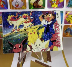 Pokemon Vintage Pocket Monsters Vending HOLO Prism Sticker 1999 Bandai Nintendo - Image 4