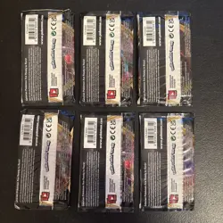 Pokemon TCG Rebel Clash Booster Pack Lot Of 6 Brand New Sealed & Unweighed - Image 2