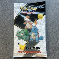 Pokemon First Partner Pack (2021, Kanto) TCG Squirtle, Charmander, Bulbasaur - Image 1