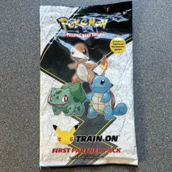 Pokemon First Partner Pack (2021, Kanto) TCG Squirtle, Charmander, Bulbasaur - Image 2