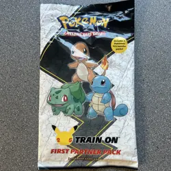 Pokemon First Partner Pack (2021, Kanto) TCG Squirtle, Charmander, Bulbasaur - Image 3