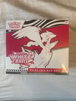 Pokemon TCG Scarlet and Violet White Flare Elite Trainer Box - Image 1
