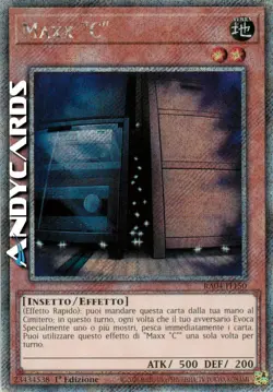 MAXX C • Segreta Platino • RA04 IT150 • 1Ed • Yugioh! • ANDYCARDS - Image 1