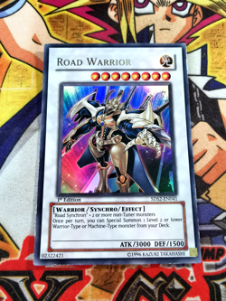 Road Warrior 5ds2-en041 1st Edition (VLP) Ultra Rare Yu-Gi-Oh! - Image 1