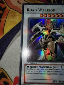 Road Warrior 5ds2-en041 1st Edition (VLP) Ultra Rare Yu-Gi-Oh! - Image 3