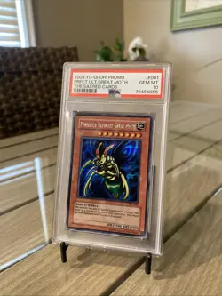 2003 Yu-Gi-Oh! Perfectly Ultimate Great Moth TSC-001 PSA 10 GEM MT - Image 1