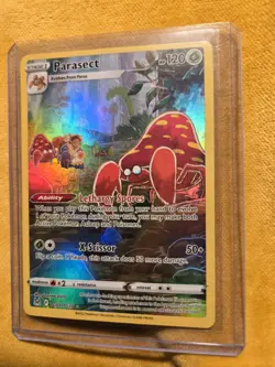 Pokemon TCG Card - Parasect TG01/TG30 - Trainer Gallery - Ultra Rare Holo - NM - Image 1