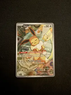 Pokemon Eevee TCG 173 Holo Promo Card Prismatic Evolutions ETB - Image 2