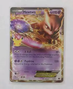 Pokemon - Mewtwo EX - 54/99 - Celebrations 25th - Classic Collection Card - Image 1