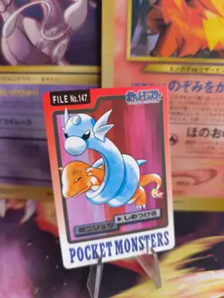 Pokemon Karte Card japanese carddass Pocket monsters 1997 Exc-NM Dratini Charman - Image 1