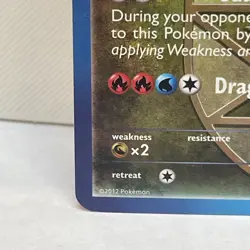 Pokemon 2012 Druddigon B&W Plasma Storm 94/135 Cracked Ice Holo Rare Card (LP) - Image 5