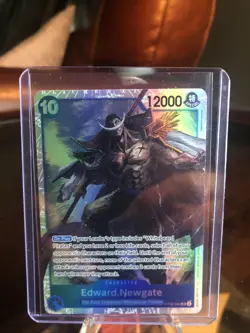 Edward Newgate SR OP08-043 English ONE PIECE Card Game Two Legends - Image 1