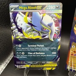 Pokemon Card Lot 5-Cards EX Holo NM - Mega Evolution - Exact Cards Shown - Image 2
