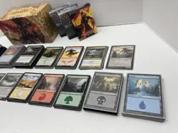 Magic The Gathering Card Lot 207 Cards Over 50 Card Sleeves Two Die READ - Image 3
