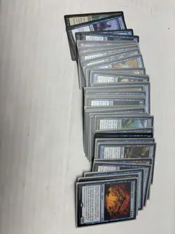 Magic The Gathering Card Lot 207 Cards Over 50 Card Sleeves Two Die READ - Image 5