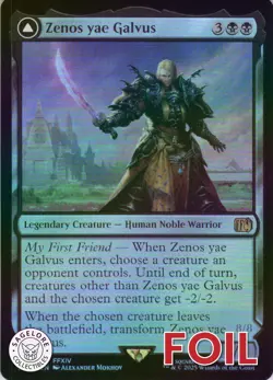 MTG Zenos yae Galvus (127) | NM Foil | Final Fantasy {FIN} - Image 1