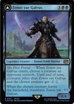 MTG Zenos yae Galvus (127) | NM Foil | Final Fantasy {FIN} - Image 2