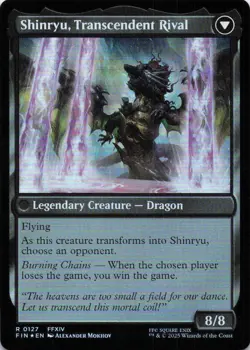 MTG Zenos yae Galvus (127) | NM Foil | Final Fantasy {FIN} - Image 3