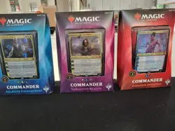 MTG Magic the Gathering 2018 3 COMMANDER DECKS NEW SEALED - Image 1