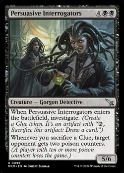 1x Persuasive Interrogators - Foil NM Eng MTG - Murders Karlov Manor - Image 1