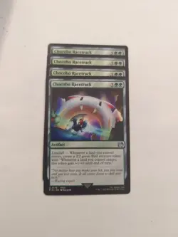 (4) Chocobo Racetrack *PLAYSET* Final Fantasy Regular NM MTG - Image 1