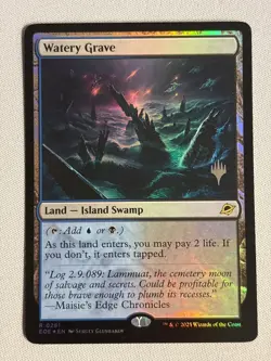 Watery Grave - Promo Pack FOIL - Edge of Eternities - MTG Magic - Image 1