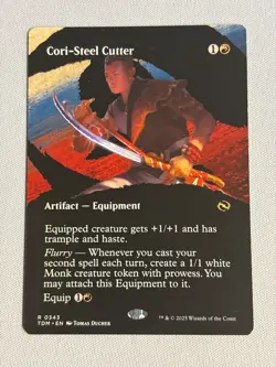 Cori-Steel Cutter - (Borderless) - Tarkir: Dragonstorm - NM MTG - Image 1