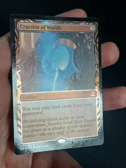 MTG Magic The Gathering Masterpiece CRUCIBLE OF WORLDS Kaladesh Invention LP - Image 3