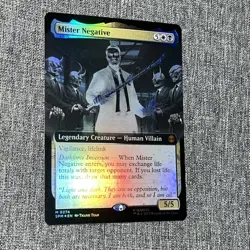 Mister Negative, Extended Art 0274 Foil Marvel Spider-Man SPM MTG NM/M - Image 1