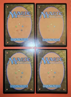 4X PLAY SET: MTG - MAGIC /BASIC LAND: ISLAND FULL ART/REG. FINISH/ #104, ACR - Image 2
