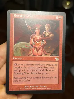 3x Burning Wish • Judgment • Mtg (1666) - Image 2