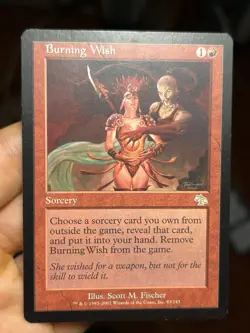 3x Burning Wish • Judgment • Mtg (1666) - Image 4