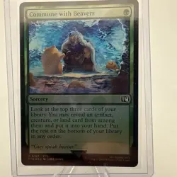 Commune with Beavers Final Fantasy Foil - Image 1