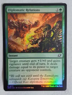 Diplomatic Relations #177 Edge of Eternities Foil Magic the Gathering - Image 1