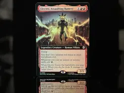 Electro, Assaulting Battery #260 SPM R (Extended Art) (FOIL) Marvel's Spider-Man - Image 1