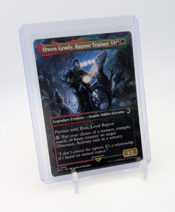 MTG - Owen Grady, Raptor Trainer - Borderless #16 UB: Jurassic World Collection - Image 1