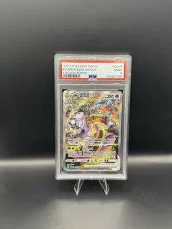 Pokemon Mewtwo VSTAR Crown Zenith Galarian Gallery Alternative Art #GG44 PSA 9 - Image 1