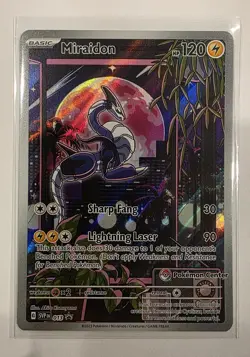 Miraidon - 013 Pokemon Center Exclusive 013 Scarlet & Violet Black Star Promo - Image 1
